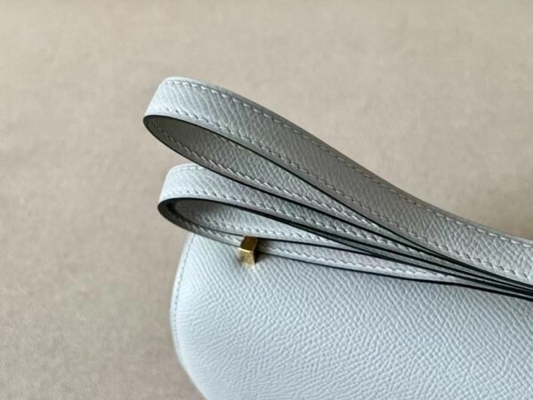Hermes Constance Epsom 8U Ice blue Gold Hardware 18cm Full Handmade