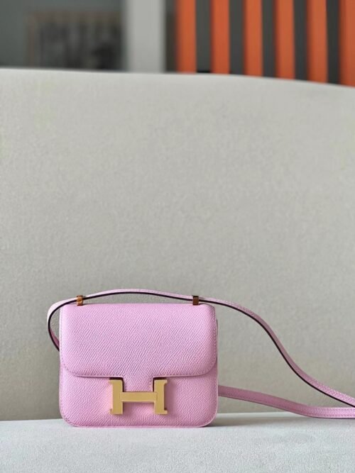 Hermes Constance Epsom X9 mallow purple Gold Hardware 13.5cm Full Handmade