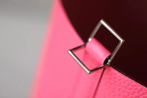 Hermès Picotin TC U5 Rose Pink Silver Hardware 18cm Full Handmade