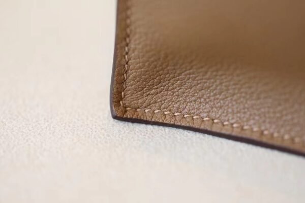 Hermes Kelly dance evercolor Do Deep Etoupe Brown Silver Hardware 22cm Full Handmade