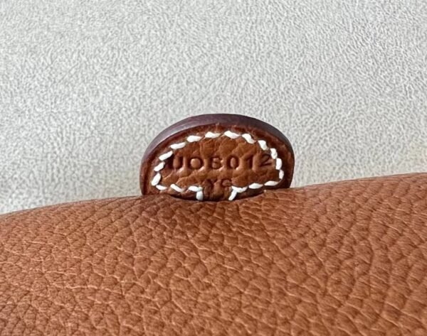 Hermes Mini Evelyne Barenia CK37 Golden Brown Gold Hardware 17cm Full Handmade