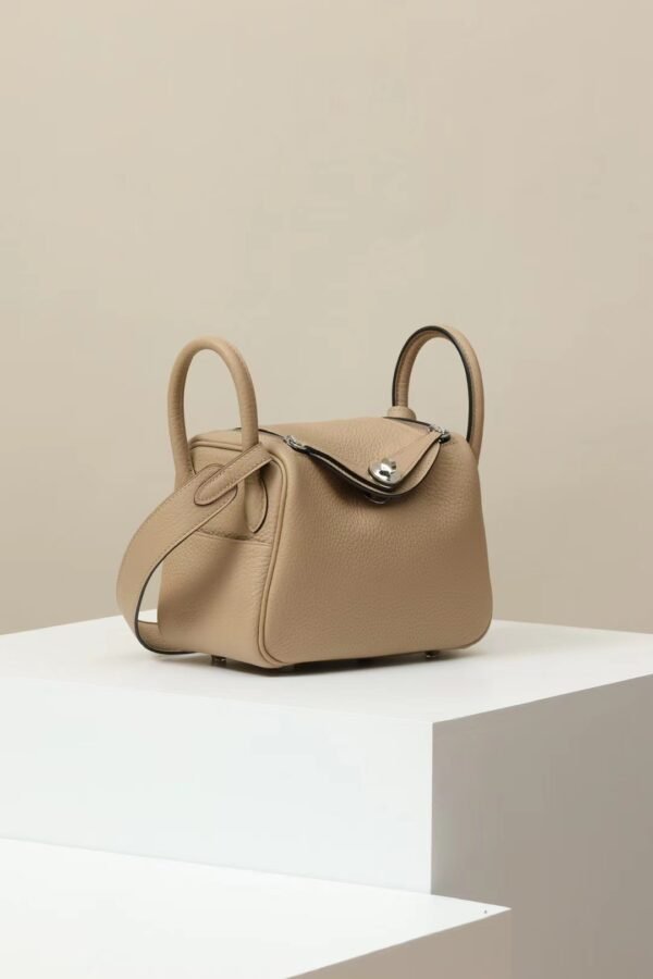 GPC Mode Lindy clemence Leather S2 Light Khaki Silver Hardware 19cm Full Handmade