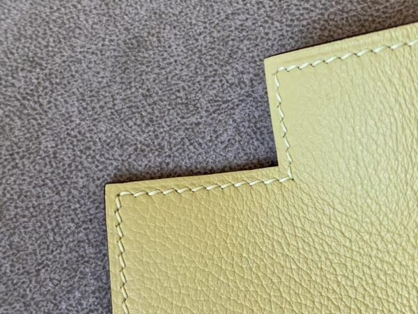 Hermes Kelly dance evercolor 1Z Light Yellow Gold Hardware 22cm Full Handmade