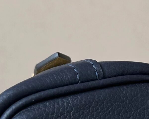 GPC Mode Mini Bolide evercolor 2Z Deep Blue & 71 Bright Blue & 90 Yellow Silver Hardware 18cm Full Handmade