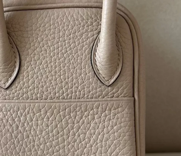 31cd2ea49533948-jpg Hermès Mini Lindy TC clemence S2 Light Khaki Gold Hardware 19cm Full Handmade