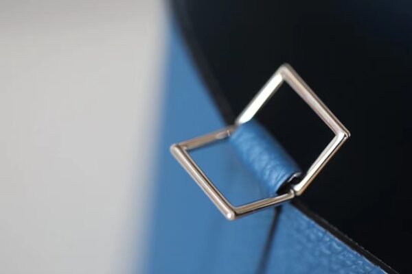 Hermès picotin TC S4 Deep Blue Silver Hardware 18cm Full Handmade