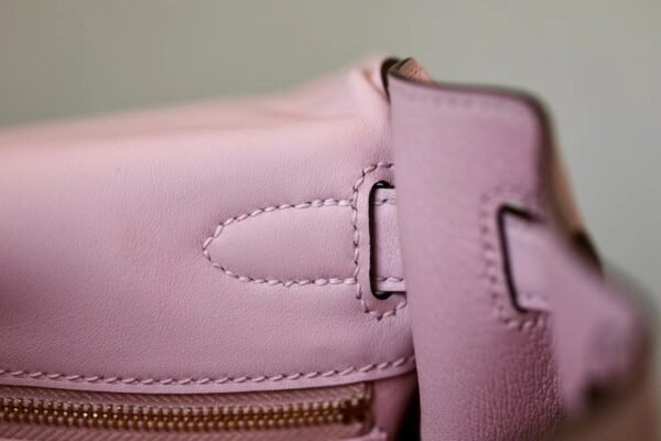 338d3d14ba37536 Hermes Kelly Swift sakura pink Gold Hardware 28cm Full Handmade