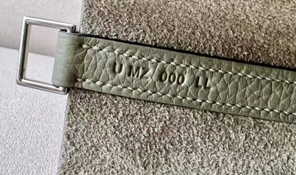 Hermes Picotin TC Leather Q1 Sage Green Silver Hardware 18cm Full Handmade