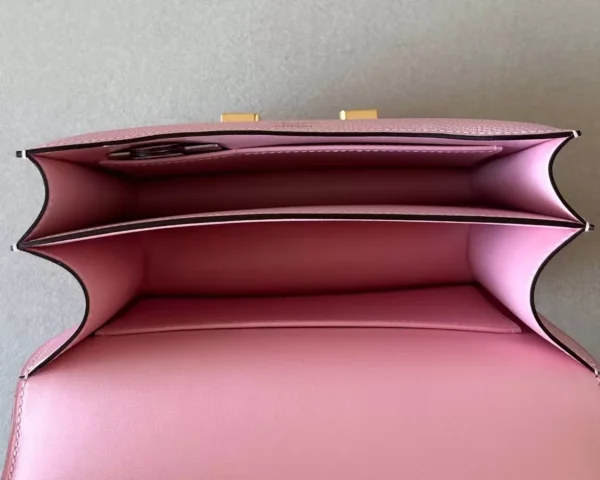 Hermès Constance Epsom 5P sakura pink Gold Hardware 18cm Full Handmade