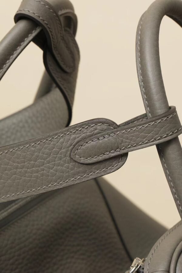 GPC Mode Lindy clemence 0L Medium Grey Silver Hardware 26cm Full Handmade