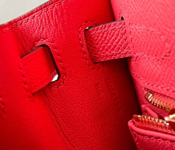437b44c9d2a1c67 Hermes Kelly Epsom T5 Watermelon red Gold Hardware 25cm Full Handmade