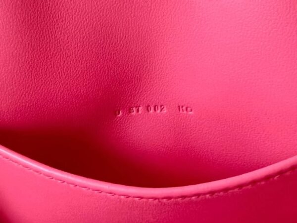 Hermes mini Bolide Evercolor Red & Pink Gold Hardware 18cm Full Handmade