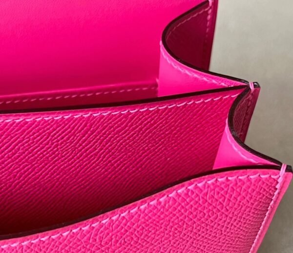 Hermès Constance Epsom 0E Rose Pink Gold Hardware 18cm Full Handmade