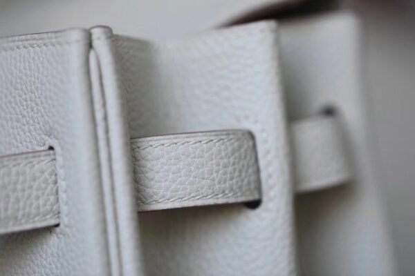 4f3eb909ce13013 Hermès Kelly togo swift CC10 Creamy White Gold Hardware 25cm Full Handmade