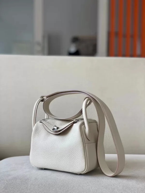 5375a2870e91c36-jpg Hermès Mini Lindy TC clemence CK10 Creamy White Silver Hardware 19cm Full Handmade