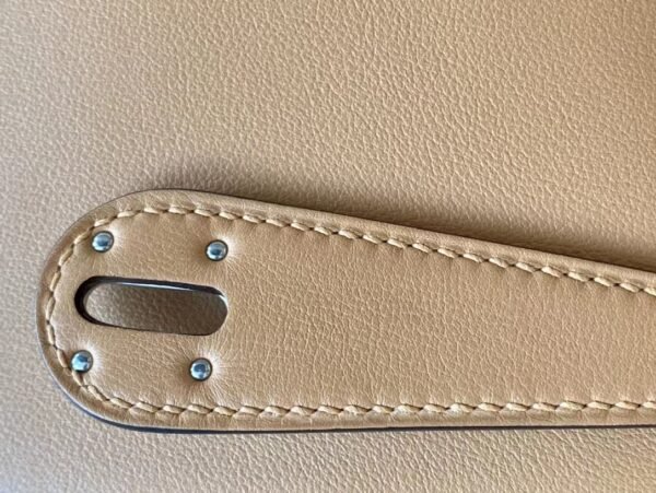 54841e31039c94e-1 Hermès Lindy Swift OM Tea Khaki & X9 mallow purple Silver Hardware 26cm Full Handmade