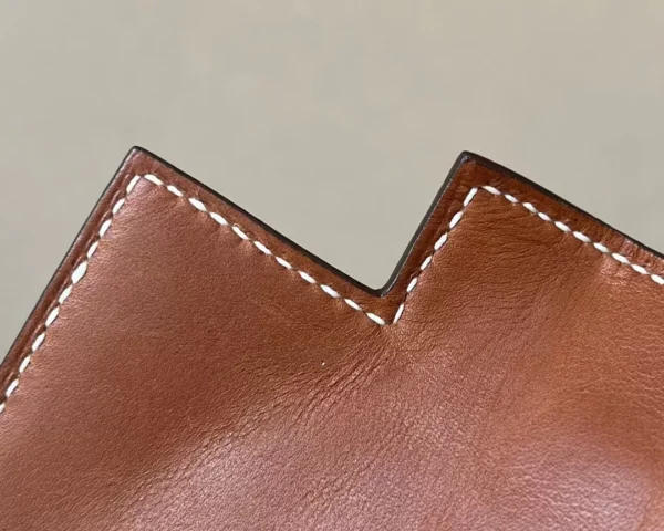 Hermès Kelly Barenia CK37 Golden Brown Gold Hardware 25cm Full Handmade