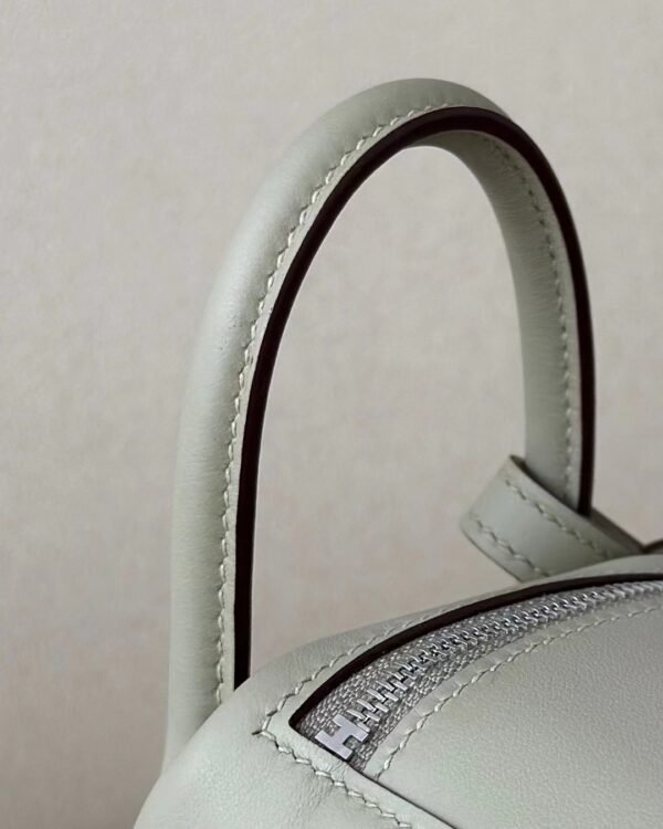 5e2dfb80bb98ea6 GPC Mode Mini Lindy swift 8Q Beige apricot Silver Hardware 19cm Full Handmade