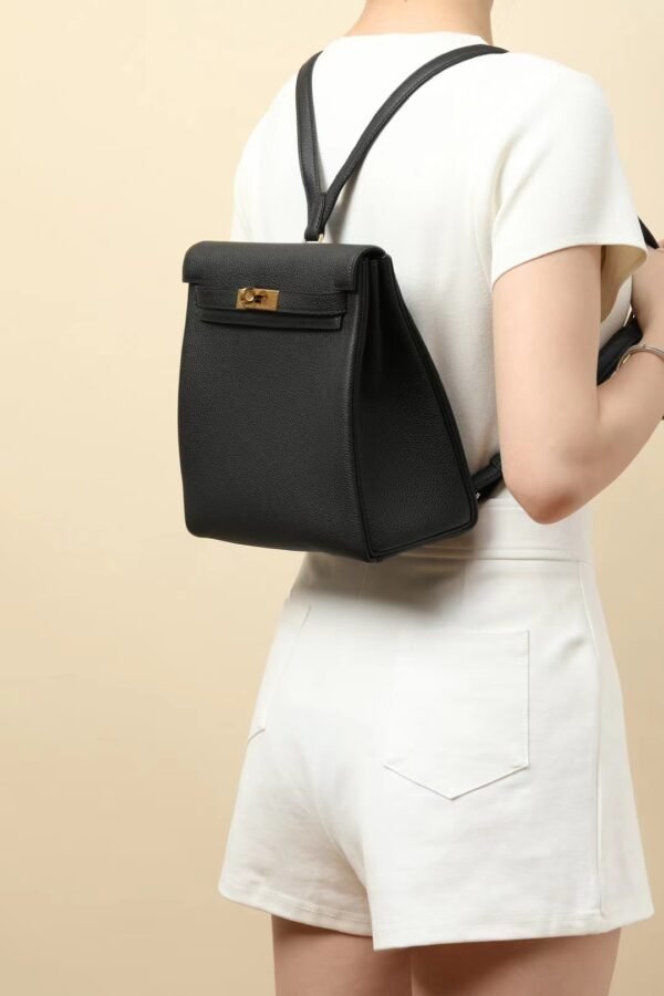 GPC Mode Kelly ado Togo Leather Ck37 Golden Brown Gold Hardware 22cm Full Handmade