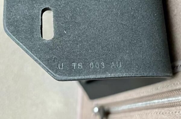 Hermes Herbag Barenia & Canvas CK18 Etoupe Grey & CK89 Black Outer seam Silver Hardware 31cm Full Handmade