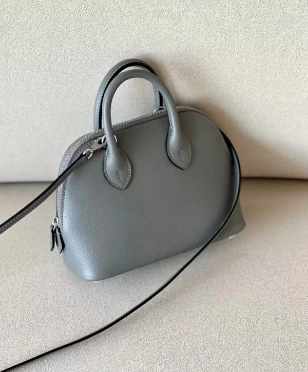 6562e34da5e4d5e-jpg Hermès Mini Bolide Evercolor OL Noble grey Silver Hardware 18cm Full Handmade