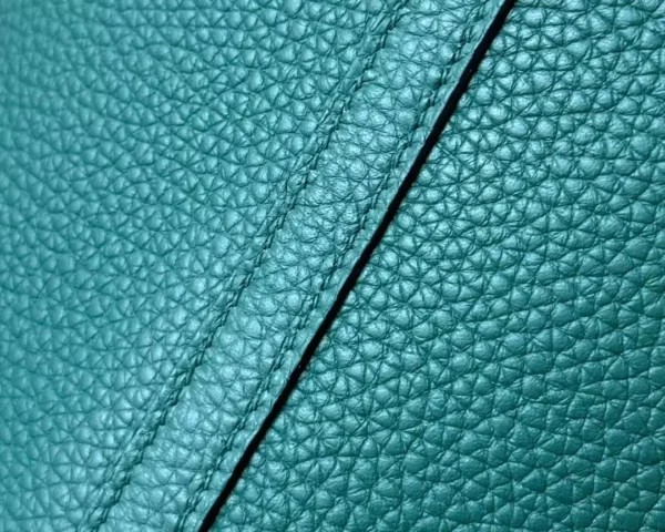 Hermès Picotin TC 6Z peacock green Silver Hardware 18cm Full Handmade