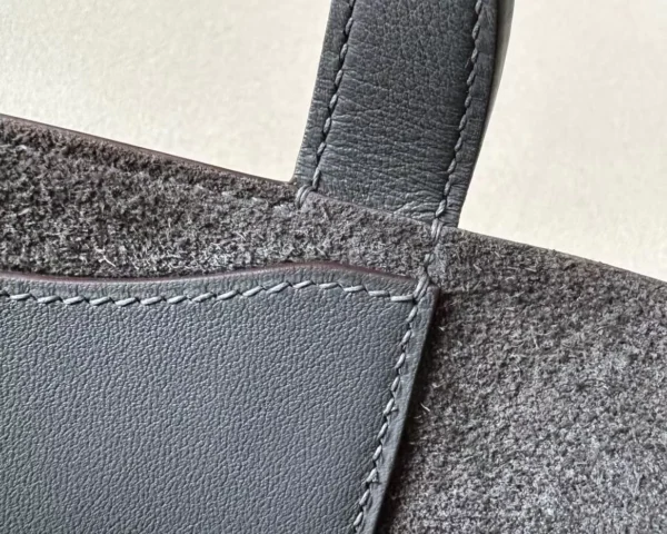 Hermès Picotin TC & Swift 8F Tinware grey Silver Hardware 18cm Full Handmade