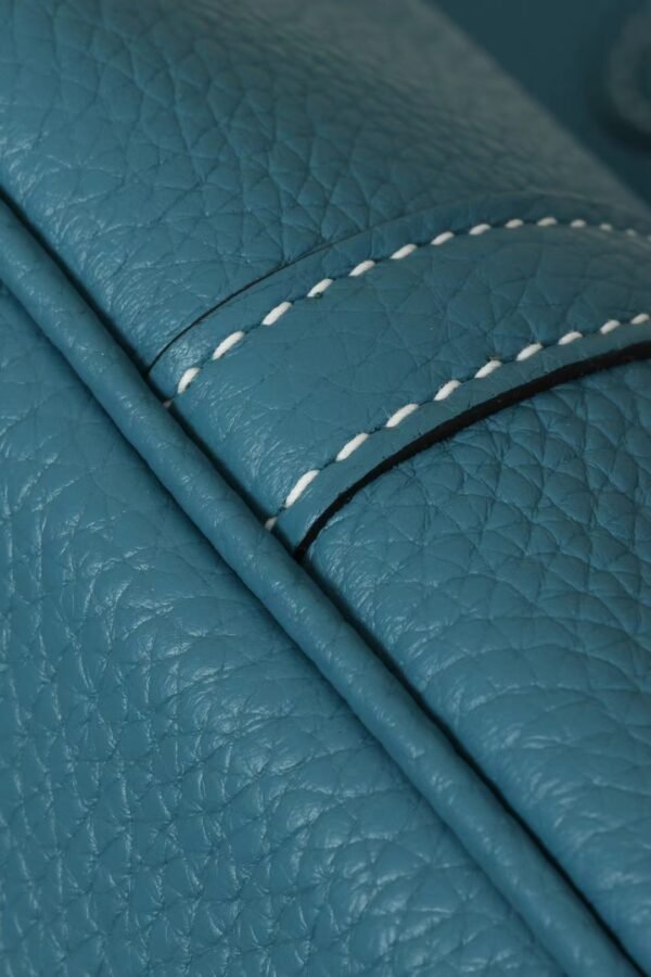 GPC Mode Picotin TC Leather D2 New Denim blue Gold Hardware 18cm Full Handmade