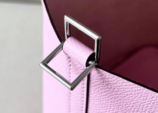 7a99fc3df122b9a Hermes Picotin Epsom X9 mallow purple & 92 Yellow & E5 Rose Red Silver Hardware 18cm Full Handmade