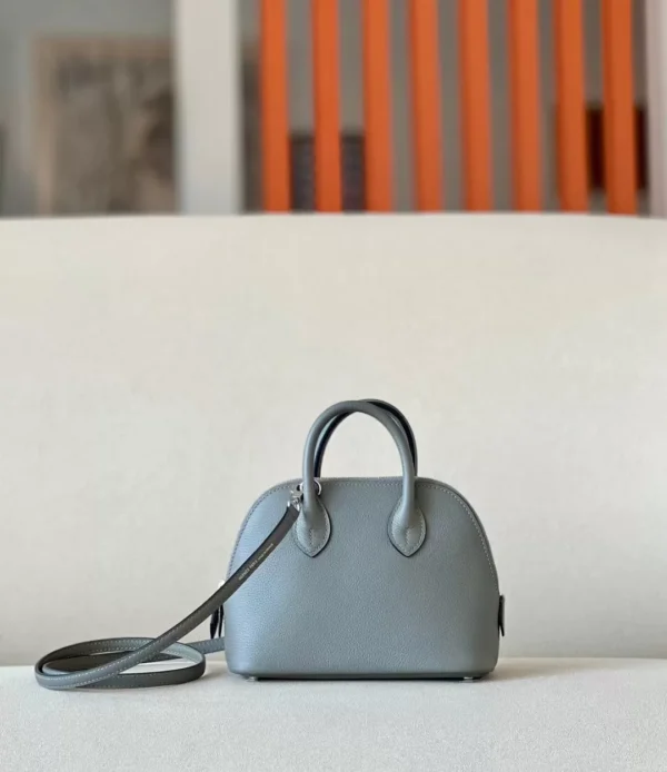 7ca687d54c735cb-jpg Hermès Mini Bolide Evercolor OL Noble grey Silver Hardware 18cm Full Handmade