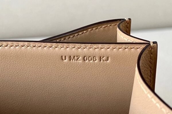 Hermès Constance Epsom Khaki tea color enamel buckle Silver Hardware 18cm Full Handmade