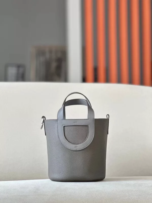 Hermès Picotin TC & Swift 8F Tinware grey Silver Hardware 18cm Full Handmade