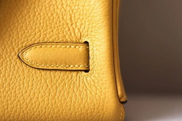 Hermès Kelly ado Togo 9D Amber yellow Gold Hardware 21cm Full Handmade