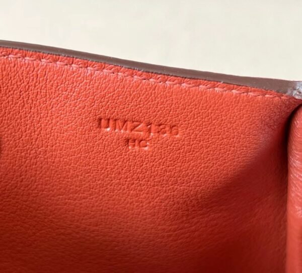 8df2f62f575127d Hermès Mini Lindy clemence C6 Pumpkin Orange Silver Hardware 19cm Full Handmade
