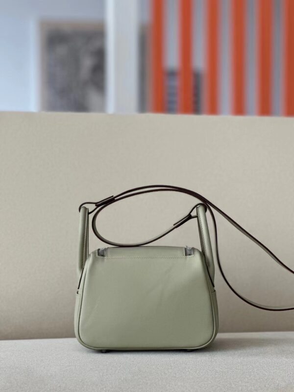 90ced85ba43e5ff GPC Mode Mini Lindy swift 8Q Beige apricot Silver Hardware 19cm Full Handmade