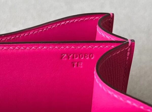 Hermès Constance Epsom 0E Rose Pink Gold Hardware 18cm Full Handmade