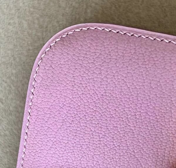 Hermes Constance Chevre mallow purple Gold Hardware 18cm Full Handmade