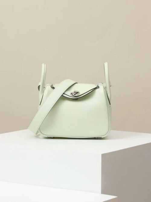 94001ace3829c35 GPC Mode Lindy Swift 0S Light Green Silver Hardware 19cm Full Handmade