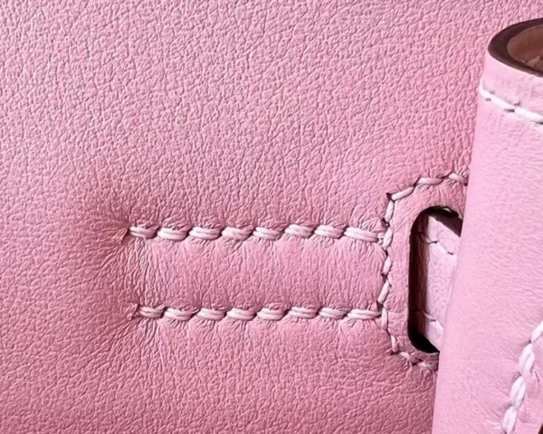 Hermès Kelly dance Swift 3Q sakura pink Silver Hardware 22cm Full Handmade
