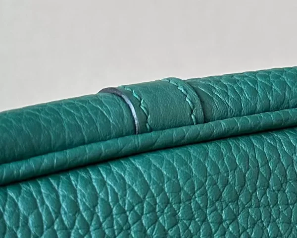 Hermès Picotin TC 6Z peacock green Silver Hardware 18cm Full Handmade