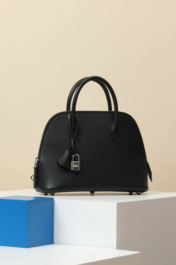 GPC Mode Bolide Epsom CK89 Black Silver Hardware 25cm Full Handmade