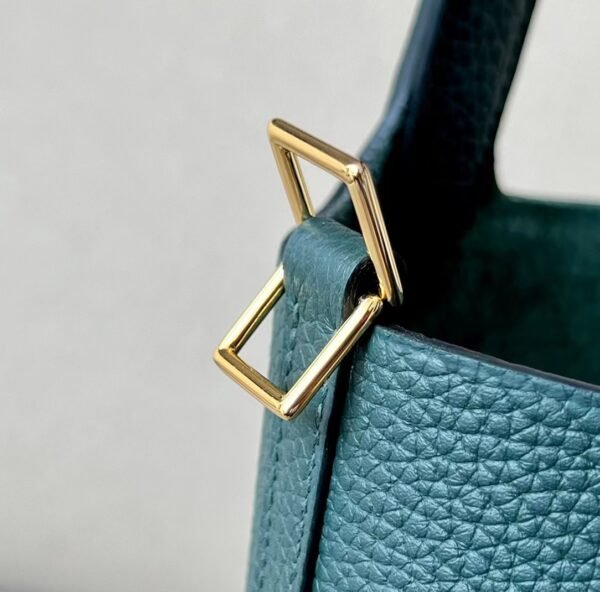 Hermes Picotin TC Leather 60 Cypress green Gold Hardware 18cm Full Handmade