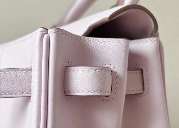 Hermes Kelly Swift 09 Light Purple Silver Hardware 25cm Full Handmade