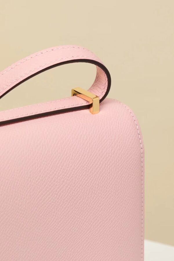 GPC Mode Constance Epsom 3Q Sakura Pink Gold Hardware 18cm Full Handmade