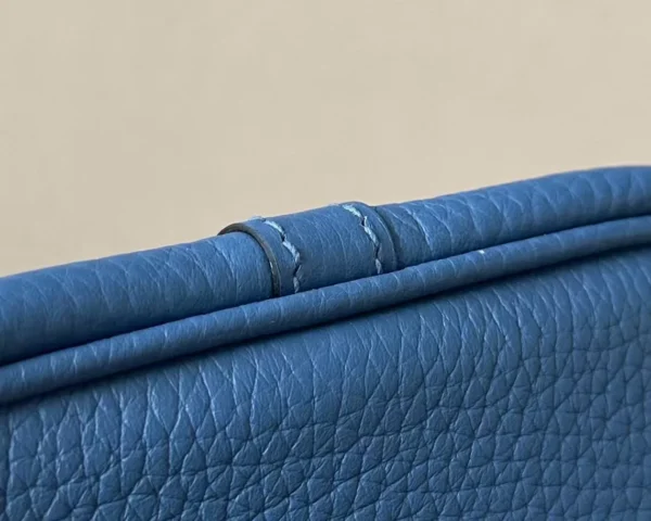 Hermès Picotin TC R2 Agate blue Gold Hardware 18cm Full Handmade