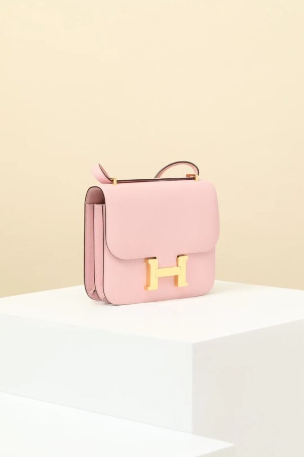 GPC Mode Constance Epsom 3Q Sakura Pink Gold Hardware 18cm Full Handmade