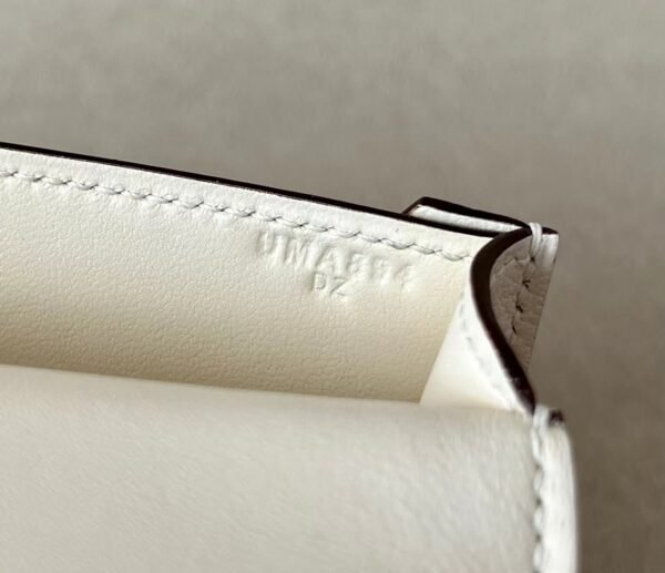 Hermes Verrou chain Chevre Creamy White Gold Hardware 17cm Full Handmade