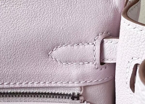 Hermes Kelly Swift 09 Light Purple Silver Hardware 25cm Full Handmade