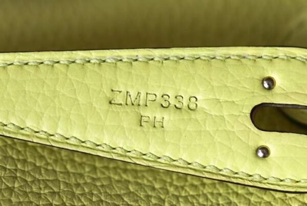 Hermès Lindy TC 9R Lemon yellow Gold Hardware 26cm Full Handmade