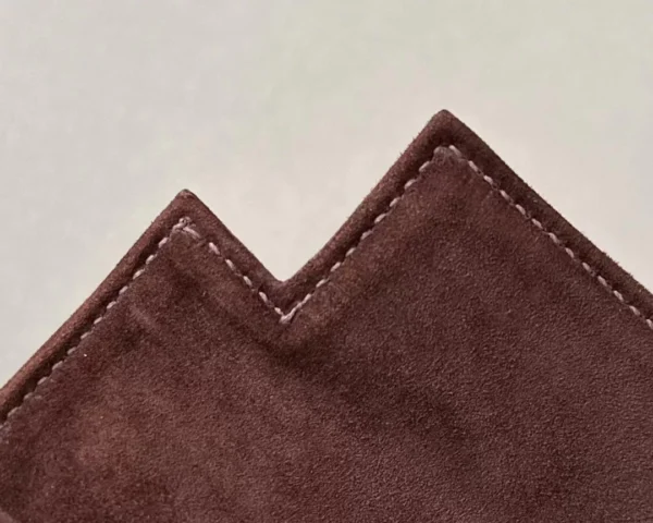 Hermès mini kelly pochette chamois Coffee Brown Gold Hardware 22cm Full Handmade